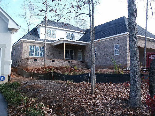 Back before landscaping