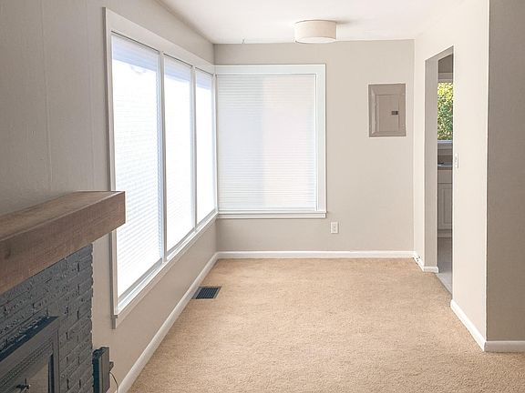 From the living room looking to the dining area.