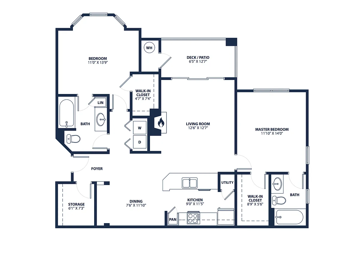 Floor plan B22
