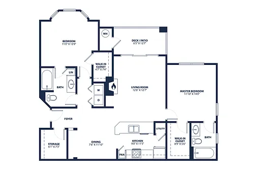 Floor plan B22