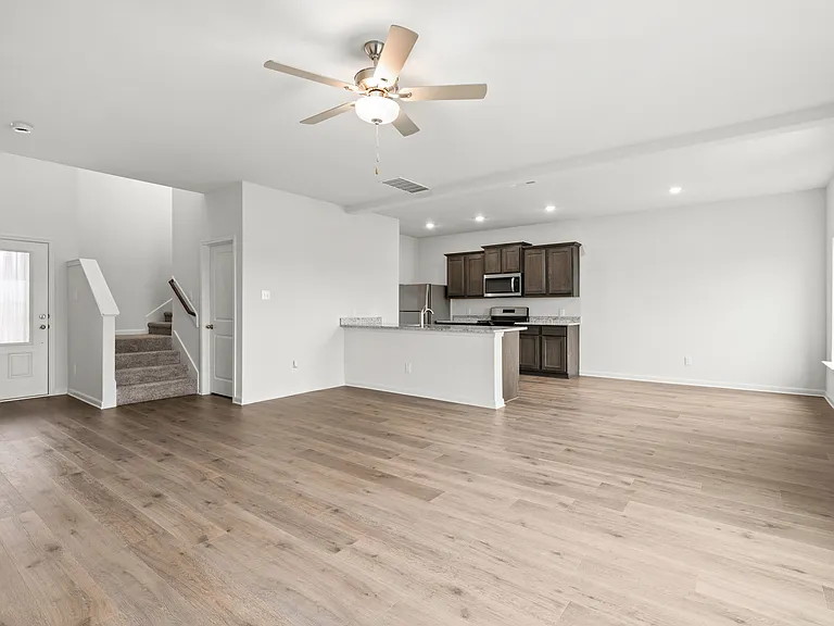 The Cypress has a wonderful open-concept layout.