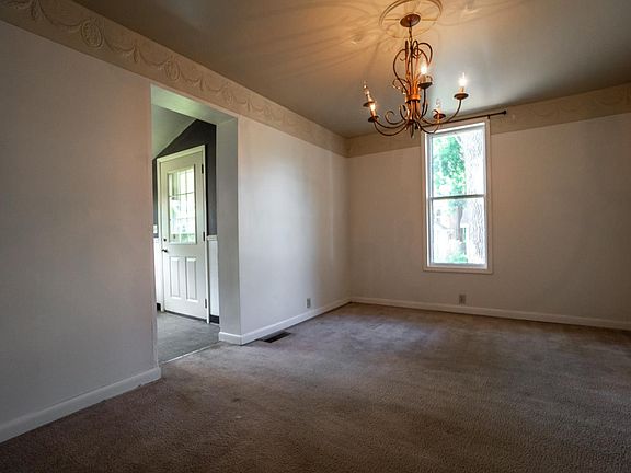 Dining Room view of back door