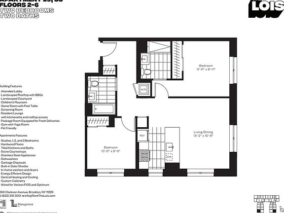 2nd image of 350 Clarkson Ave APT 619
