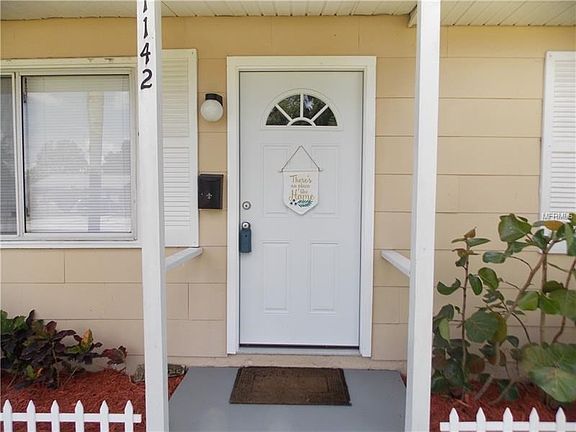 Freshly painted entryway