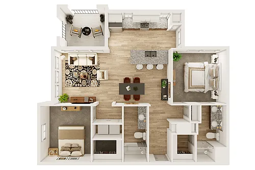 Floor plan B2