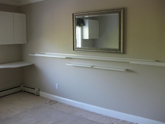 Opposite wall in living room