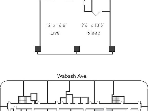 2nd image of 1212 Michigan Studio