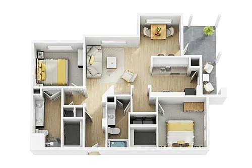 Floor plan B6