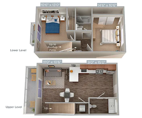 Floor plan B2-723