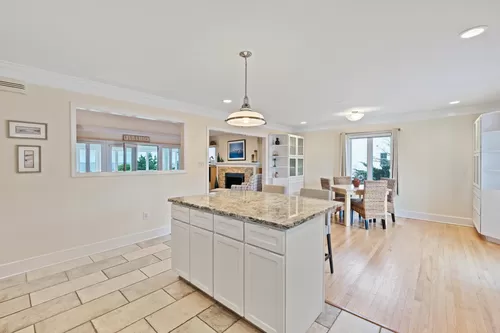 Main level kitchen and dining area. - 163 Harbor Beach Rd