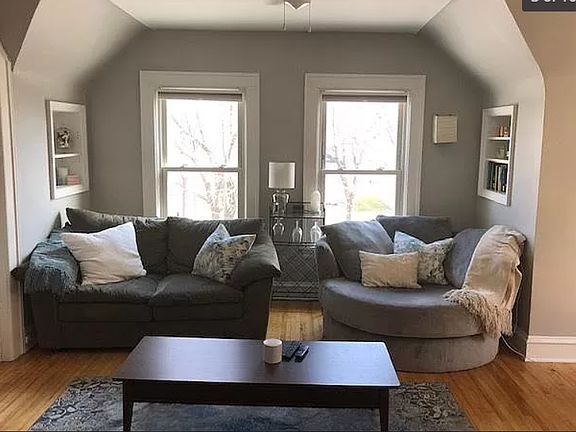 Windows throughout in this oversized one bedroom.