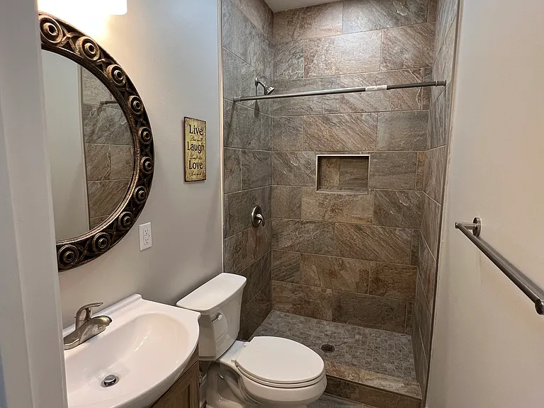 Hallway Bathroom