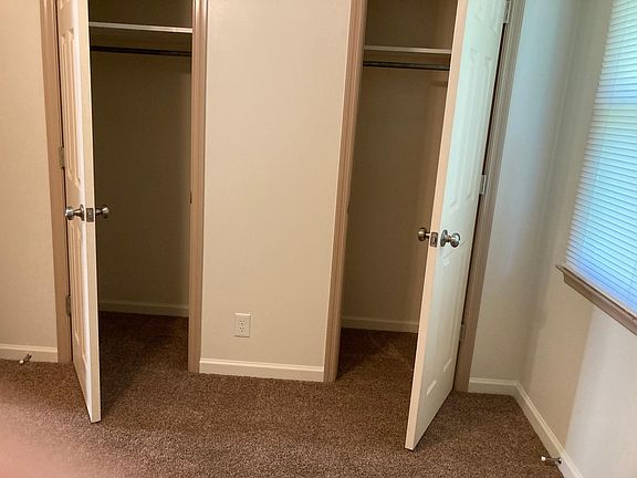 Second bedroom with 2 closets.