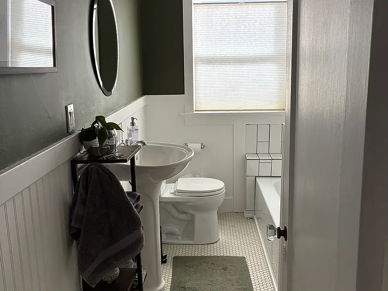 Main floor bathroom