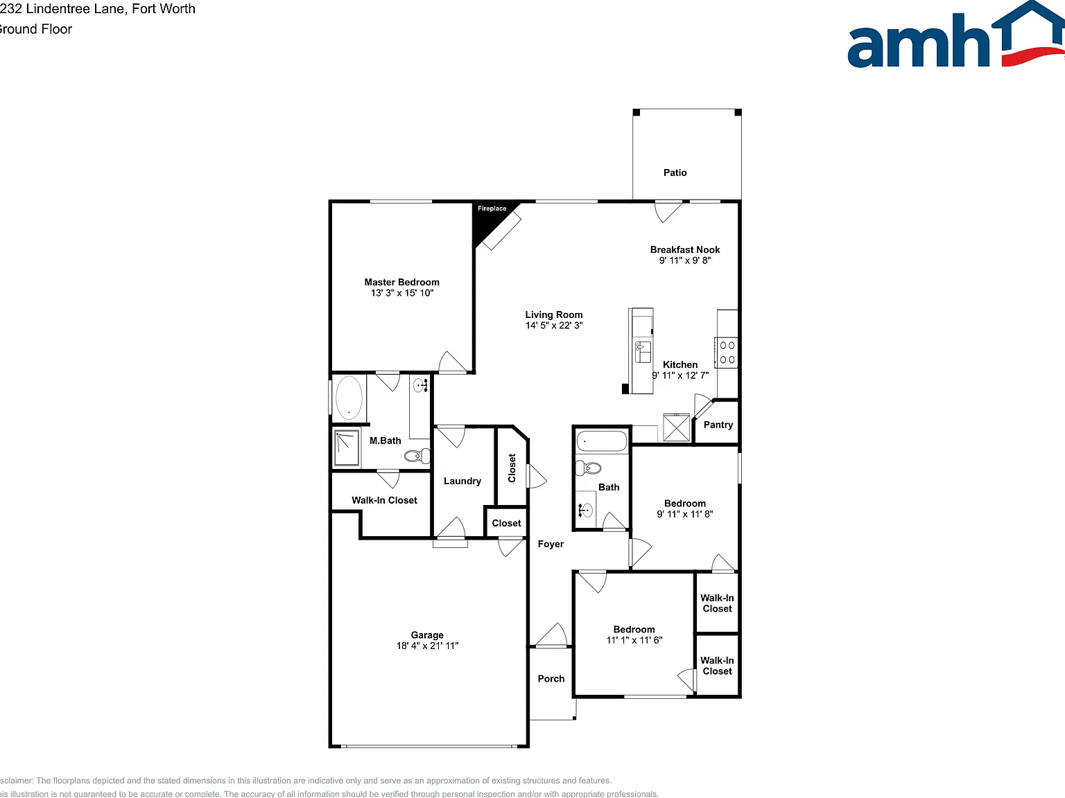 3 bed, 2.0 bath, 1640 sqft, $2,300 — Photo 2