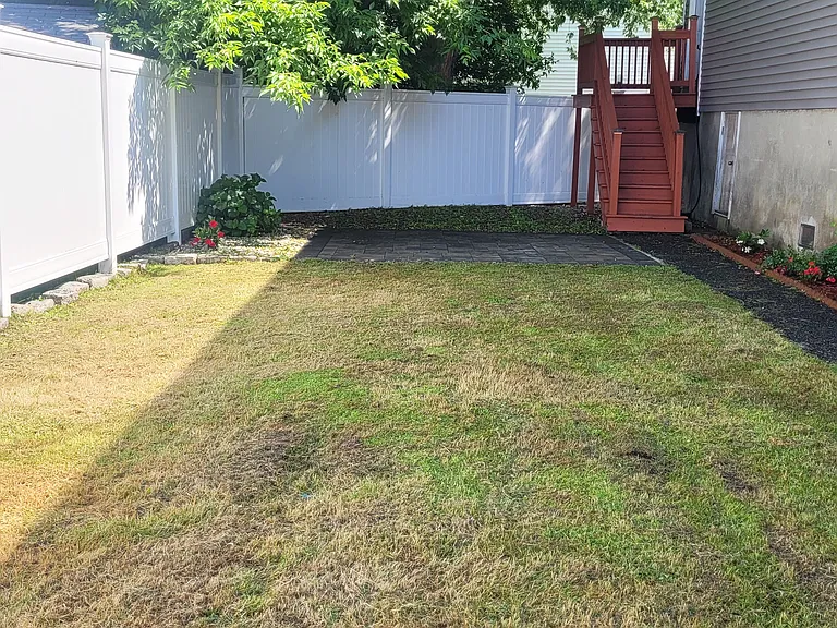 Huge grassy flat yard for your enjoyment!