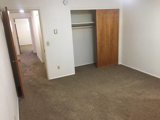 Large Back Bedroom with large closet