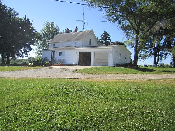 North side of house