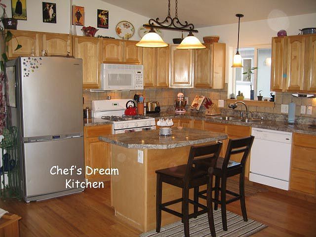 Large easy to use kitchen