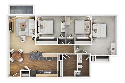 Floor plan C7