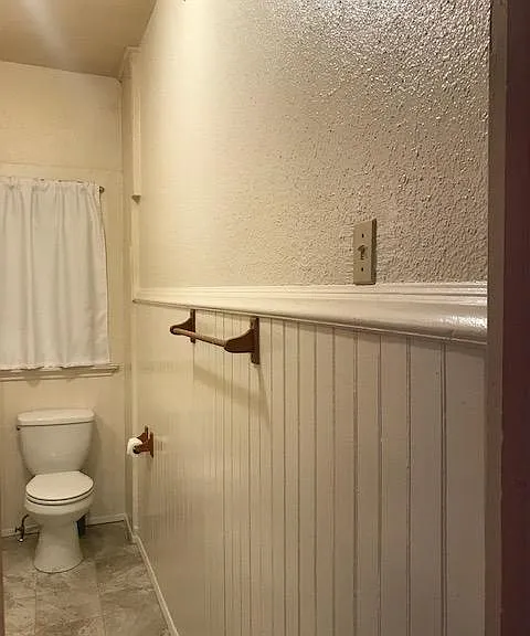 big bathroom...