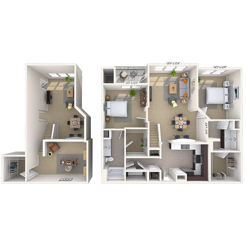 Floor plan Garrison