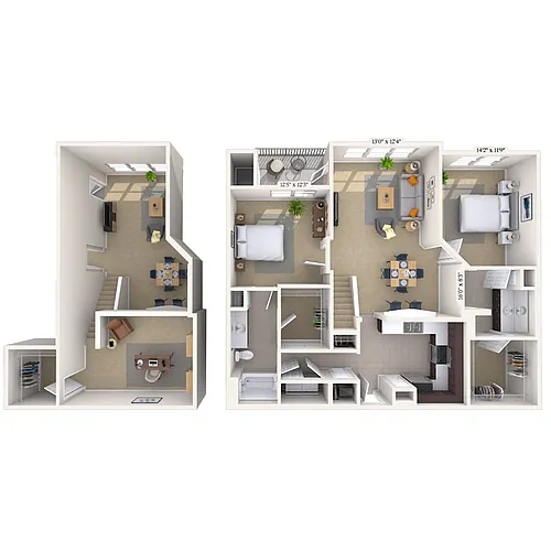 Floor plan Garrison