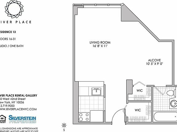 2nd image of 650 W 42nd St #3113