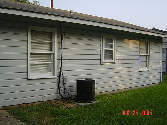 Back View Fully Fenced Yard