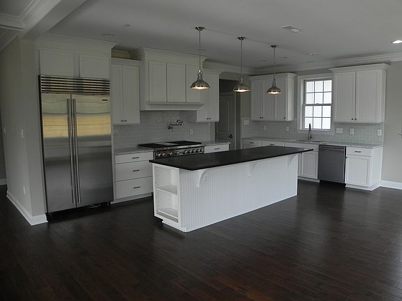 Open concept chefs kitchen.