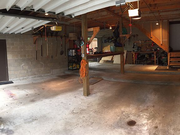 Front of garage interior