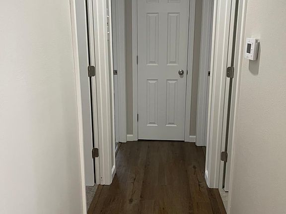 Hallway with Linen closet