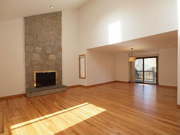 Combination living room and dining room