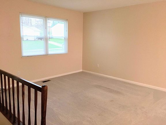 Living space on upper level.