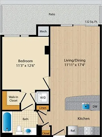 Floor plan Style B34
