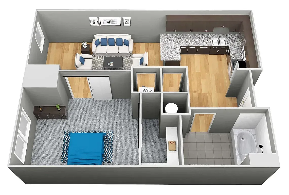 Floor plan The Weber