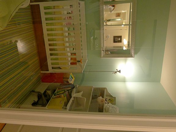 enclosed den