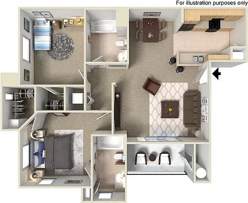 Floor plan B2
