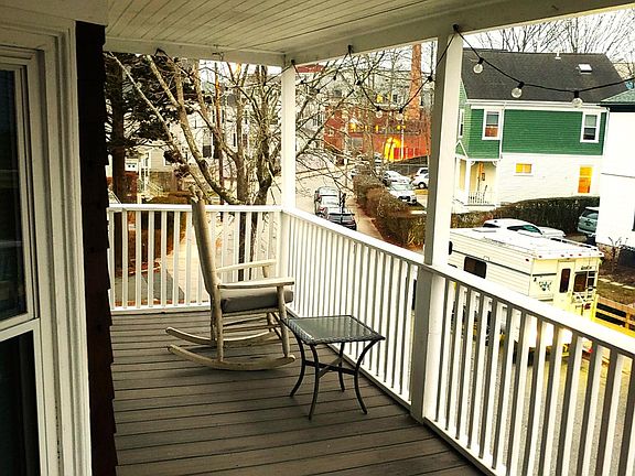 Spacious Private porch for 2nd floor apartment, ~150 sqft.