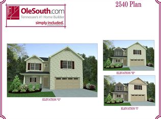 2540 Elevation GHI Plan, Brandon Woods, Spring Hill, TN 37174