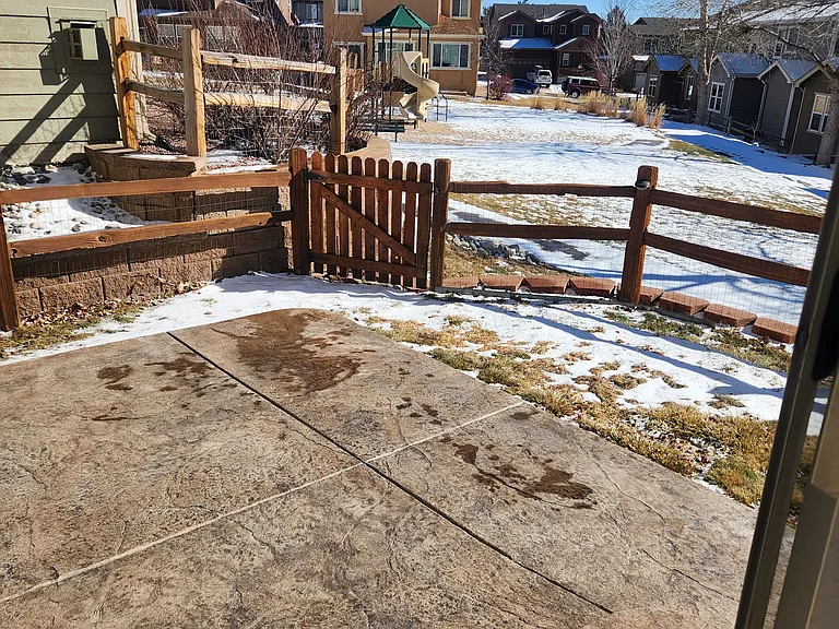 Stamped Concrete Patio