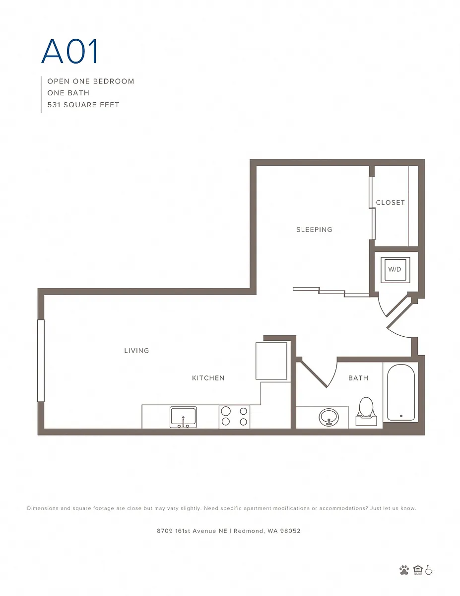 Floor plan A01