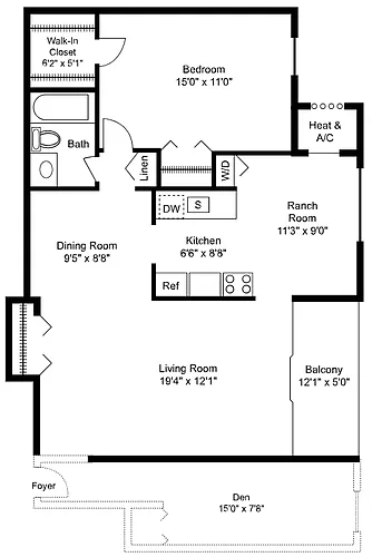 Floor plan A2