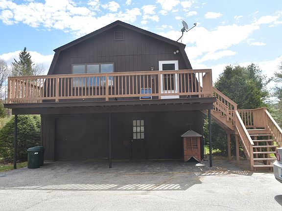 Apartment is above garage