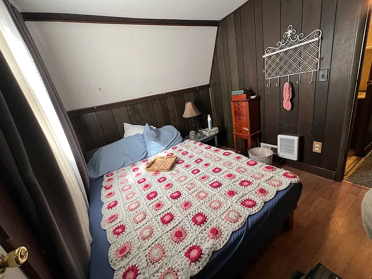 Main Floor Bedroom bed on side