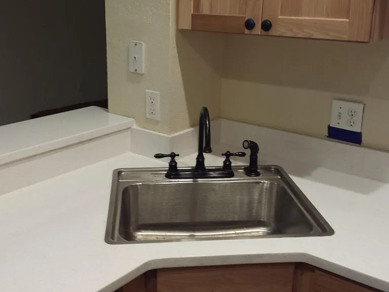 Kitchen-sink- Quartz counter