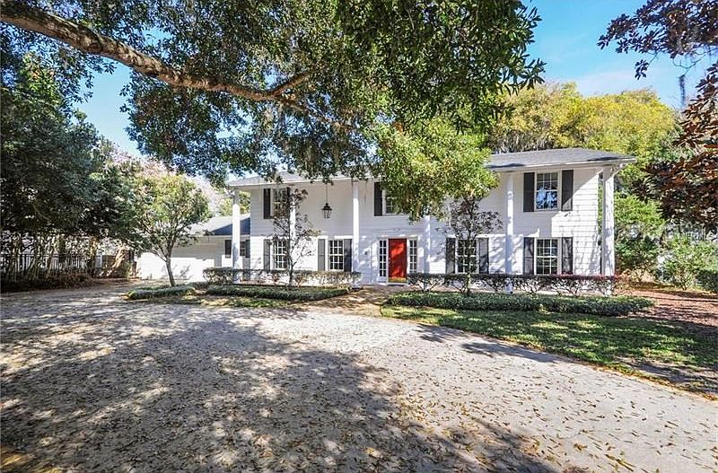 Classic Bay Hill residence with circular driveway