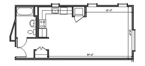 Floor plan Floorplan 0x1