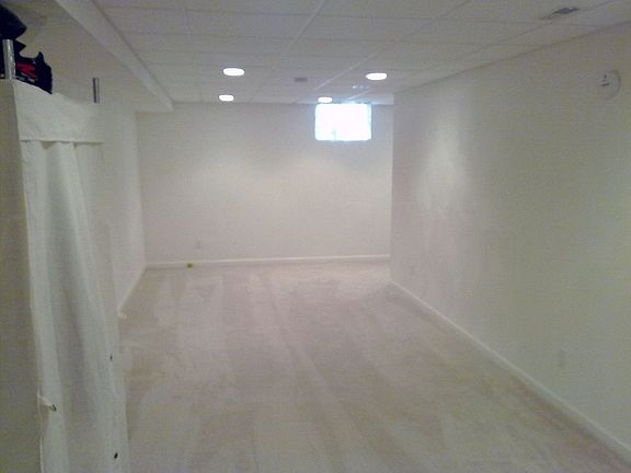 Partially Finished Basement