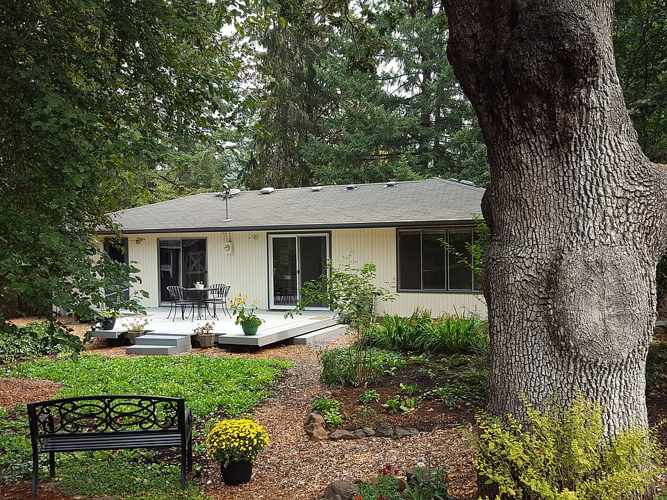 Back yard - have a seat!